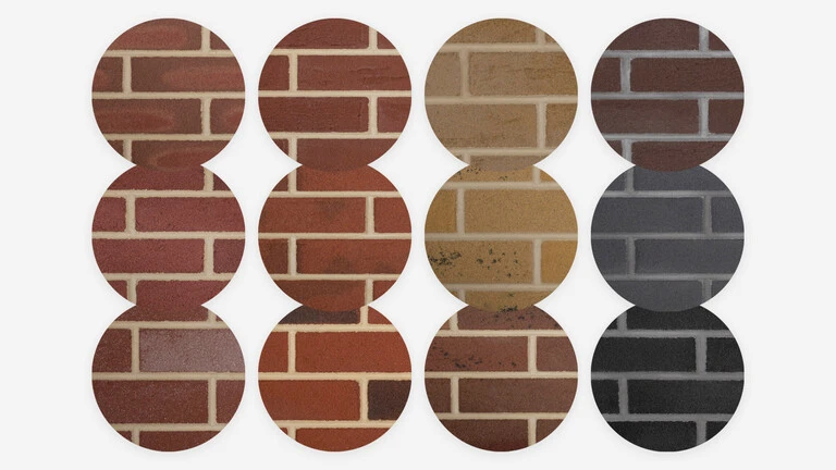 weberwall brick colours