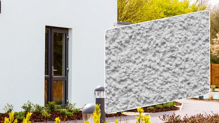 How to achieve a textured finish onto render board