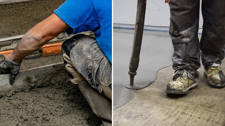Floor screed types