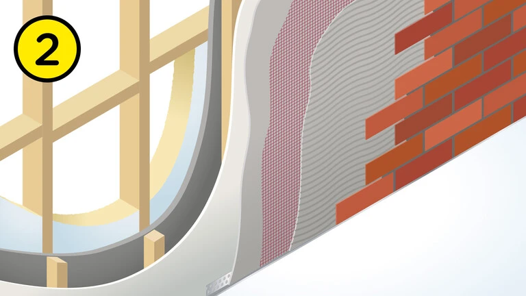 New Build Homes Solutions: Brick-effect façade system for frame construction