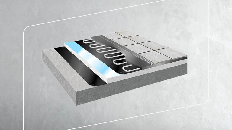 weberfloor underfloor heating system (water)