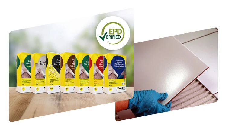 EPD weberset range pt I