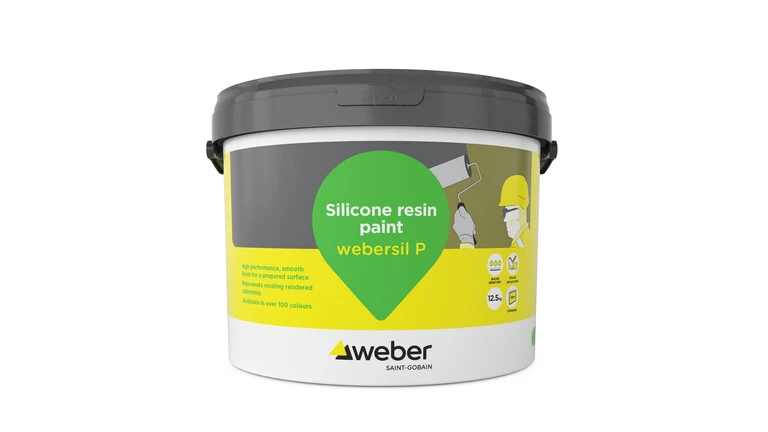 webersil P - silicone-based render paint