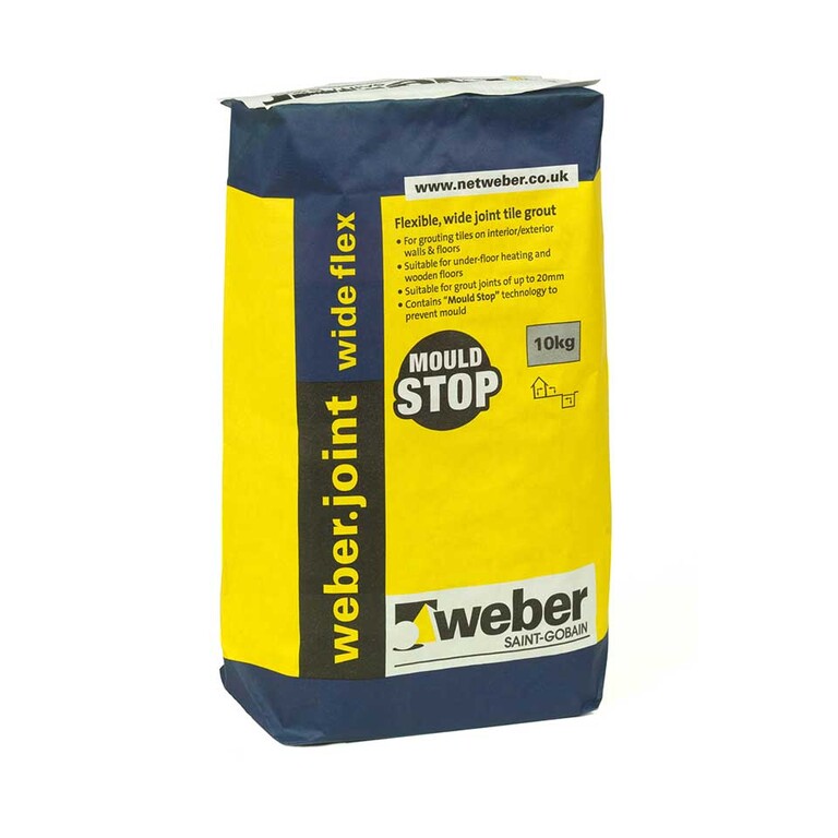 Weberjoint Wide Flex Wall Floor Tile Grout Flexible Weberjoint Wide Flex