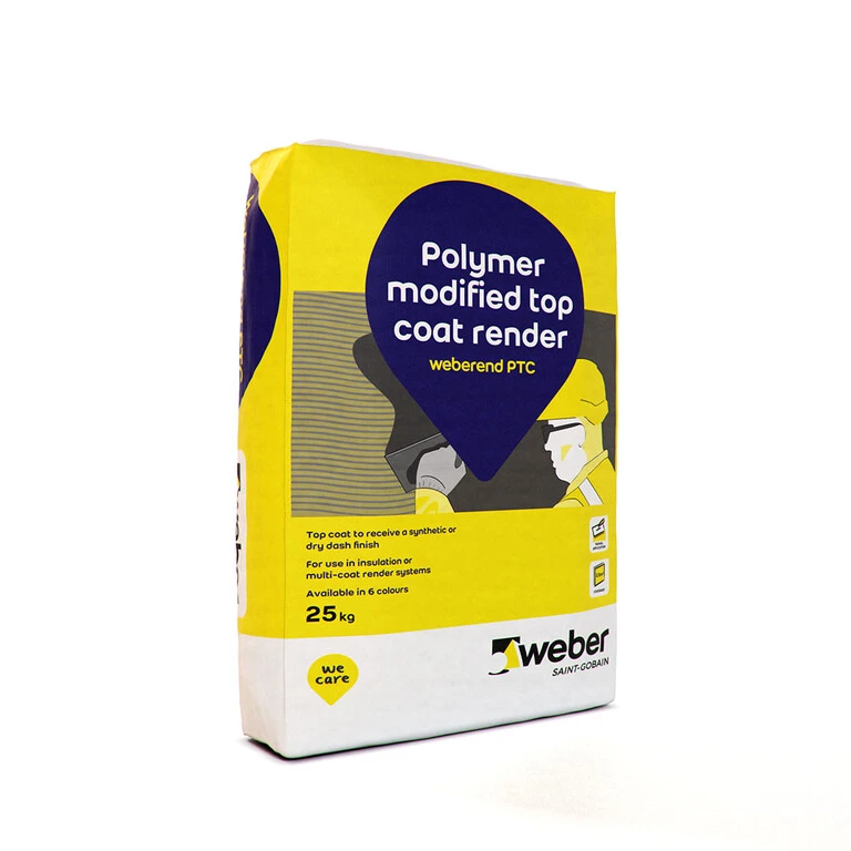 weberend PTC Polymer top coat render er UK
